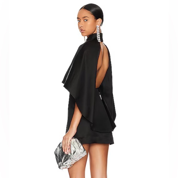 AVAH MINI DRESS IN BLACK L'Academie - Picture 1 of 5